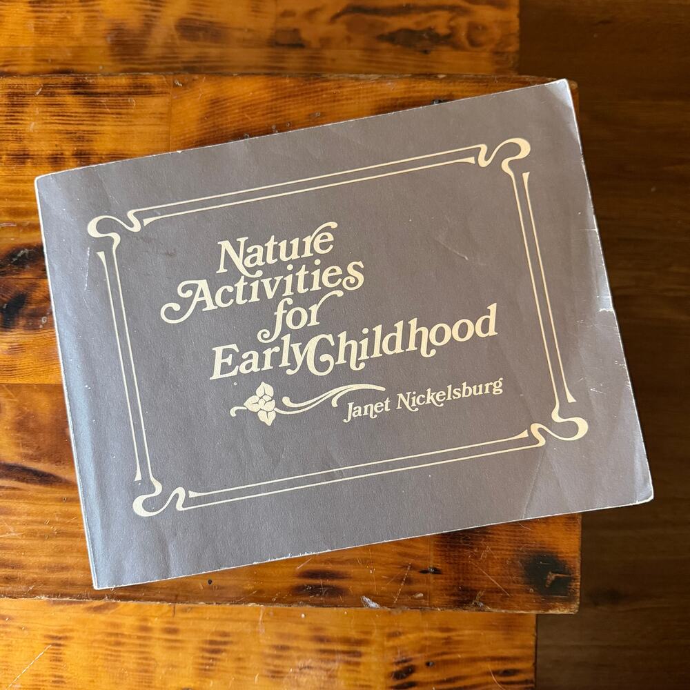 Vintage 1955 Nature Activities For Early Childhood Paperback Book
